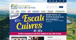 Desktop Screenshot of cauxseine.fr